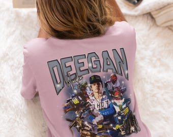 Supercross Unisex Shirt, Haiden Danger Boy Deegan #38 Tee, BACK DESIGN