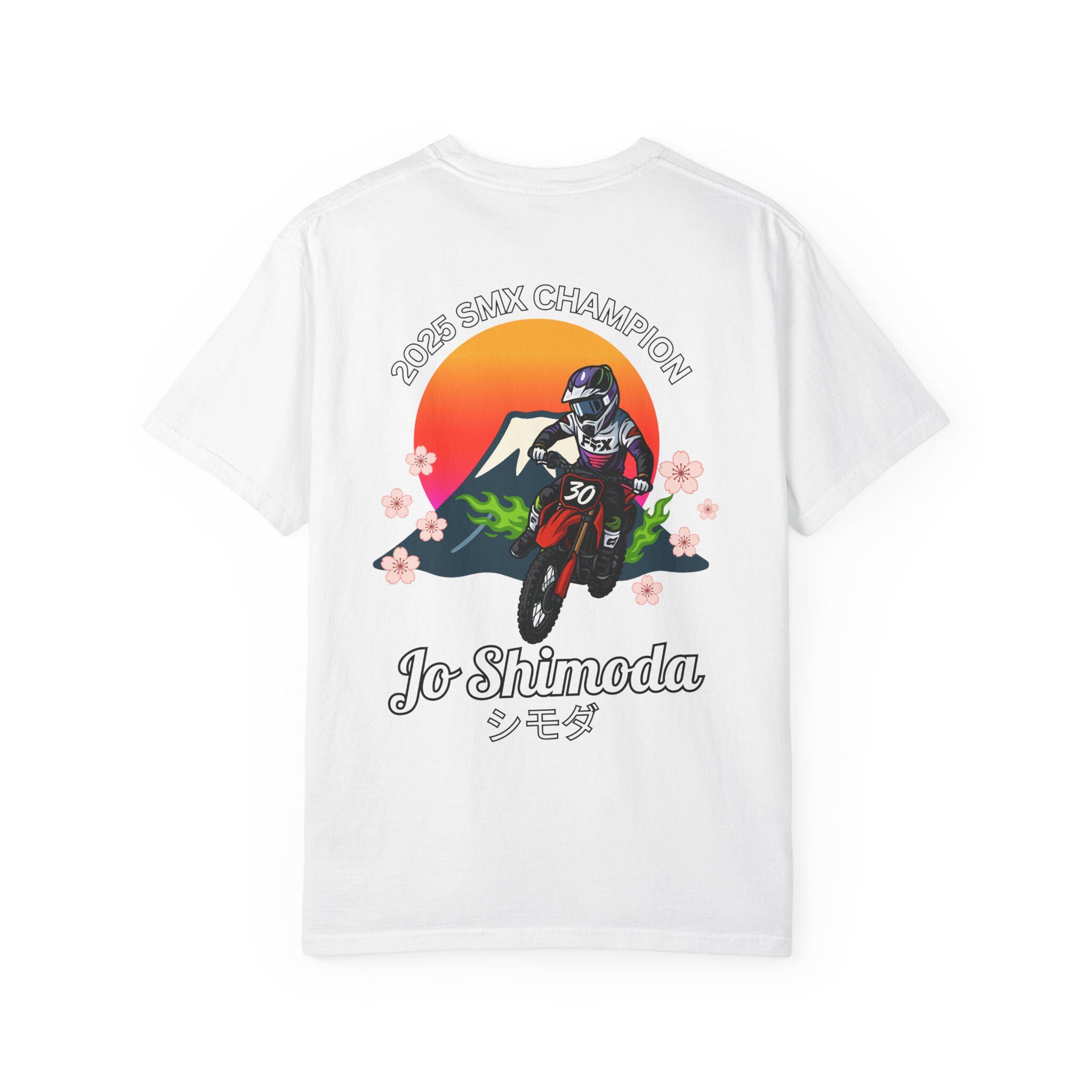 Jo Shimoda Motocross T-shirt, 2025 SMX Champion Dirt Bike Tee