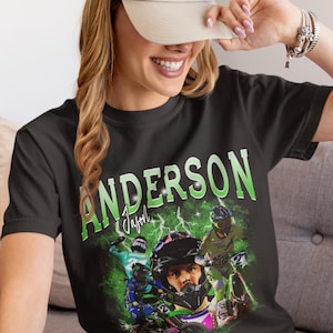 Supercross Jason Anderson #21 Unisex Tee Shirt, Motocross Graphic Tshirt, Racing Fan Apparel, Dirt Bike Clothing, Motorcycle Gift