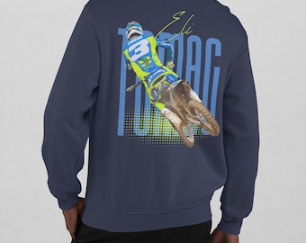 Eli Tomac Motocross Sweatshirt: Unisex Supercross Sweater