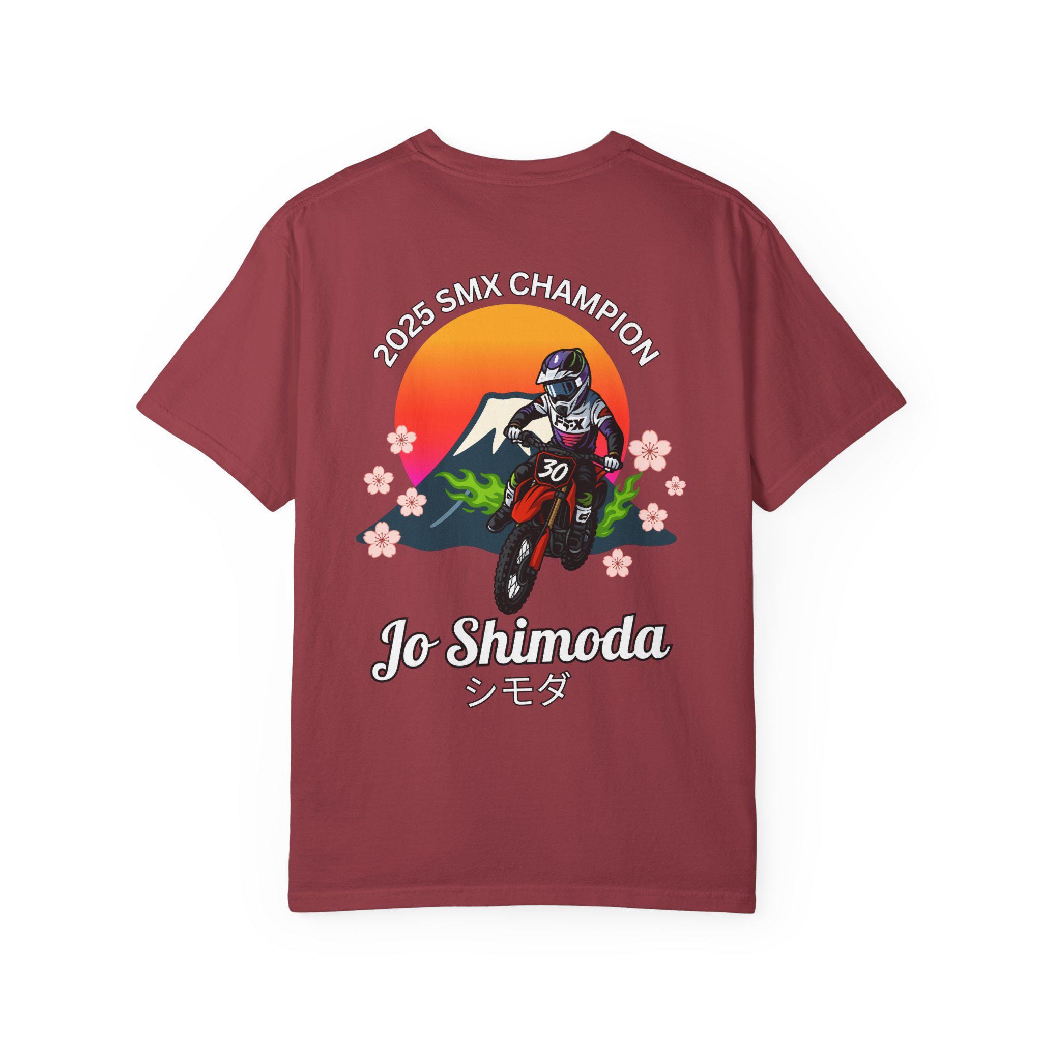 Jo Shimoda Motocross T-shirt, 2025 SMX Champion Dirt Bike Tee