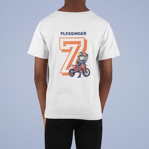 Aaron Plessinger Youth Unisex T Shirt Supercross Tee, Motocross Kids Shirt, Dirt Bike Boys Tee, Cool Racing Graphic Tee, Supercross Fan