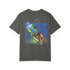 Supercross Eli Tomac T Shirt #3, Motocross Fan Tee, BACK DESIGN image 4