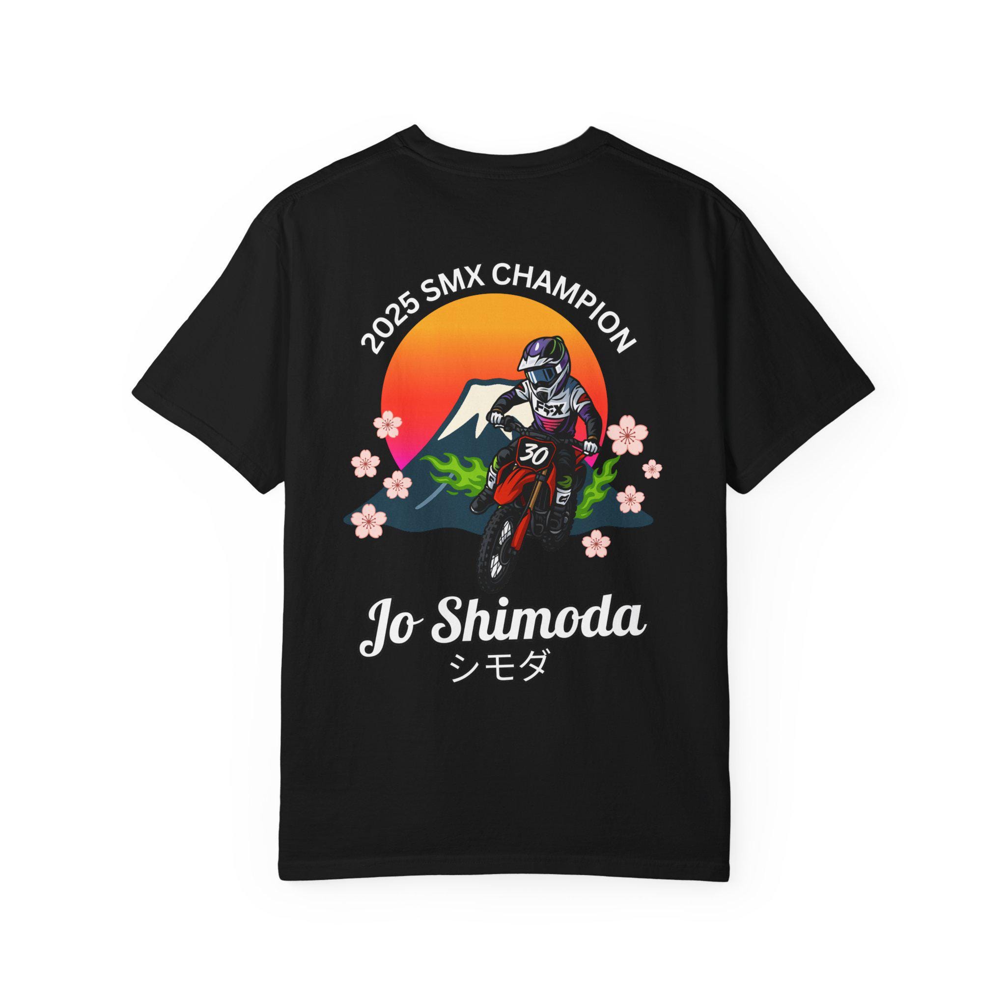 Jo Shimoda Motocross T-shirt, 2025 SMX Champion Dirt Bike Tee