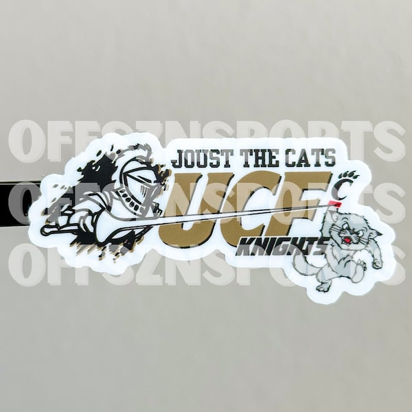 UCF Sticker, University of Central Florida, Big 12 Sticker, College Football