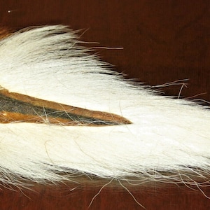 SupplyIt Large Northern Bucktail Natural White Fly Tying Material Deer Hair