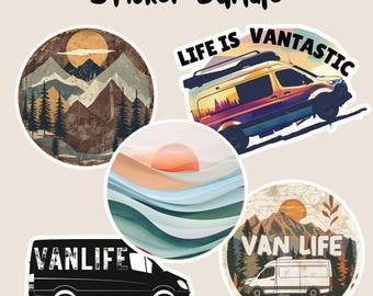 Colorado Mountain Scene Sticker: Waterproof Vinyl Decal