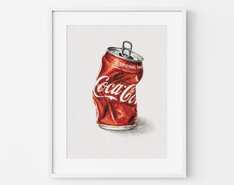 ヴィンテージ コカコーラ プリント レトロポスター カフェ用
