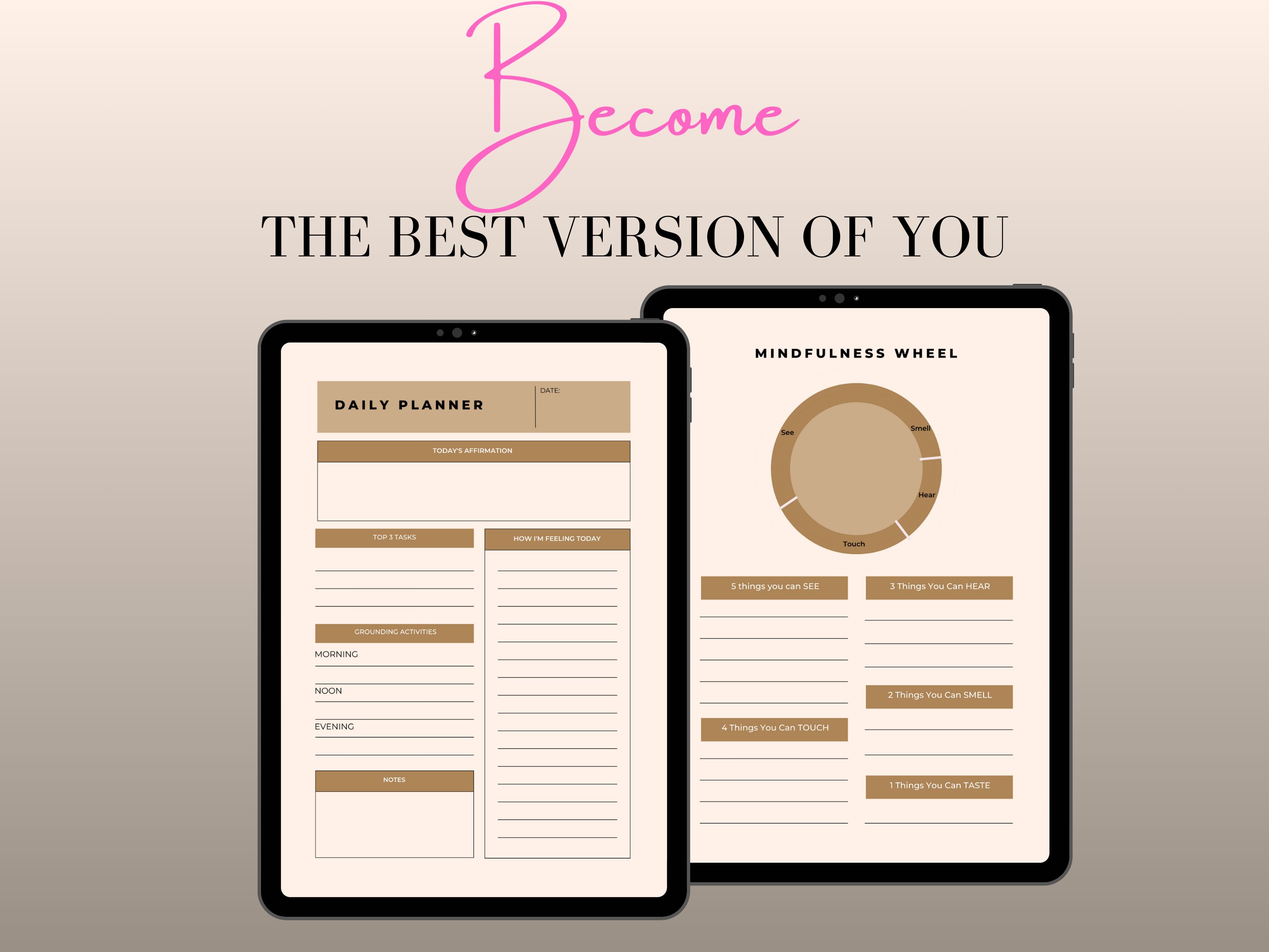 Anxiety Therapy Planner With Master Resell Rights MRR and Private Label ...