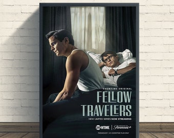 Fellow Travelers Movie Poster - High Quality Print - Wall Art - Gifts for Him/Her - Home Decor - Wall Decor - Unique gift