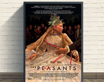The Peasants Movie poster - Hoge kwaliteit canvas kunstdruk - Kamerdecoratie - Cadeaukunstposter - Meerdere maten beschikbaar