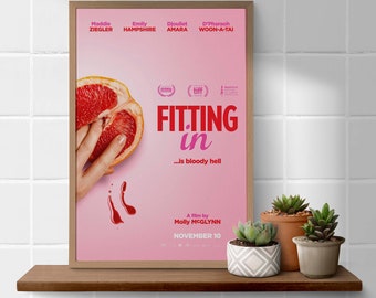 Fitting In movie poster, canvas poster, room decoration, perfect gift