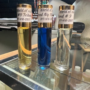 Fragrance Body Oil Roll-On Bottles: Private Label Wholesale - Pack of 6