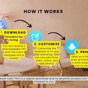 Engineering Flowchart Template | Editable Canva Project Workflow Diagram | Process Mapping Chart image 7