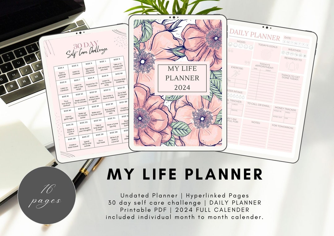 My Life Planner My Daily Planner My Yearly Planner - Etsy
