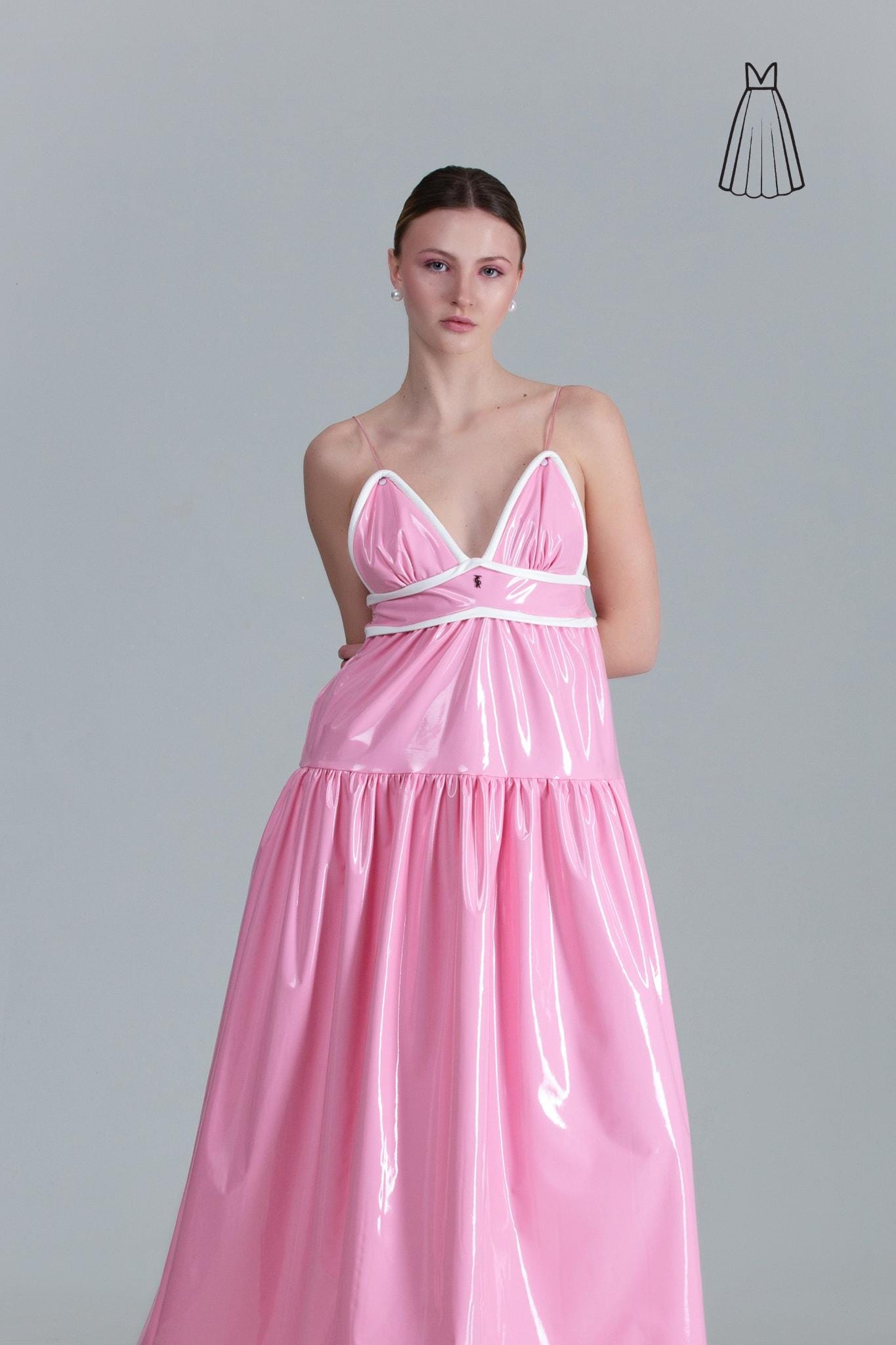 strapless open back dress L*Space Women's Jenna Flowy Midi Dress main image 0