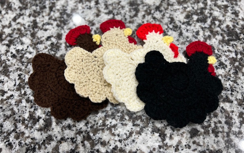 Chicken Coasters, Chicken Decor, Chickens, Chicken Kitchen, Home Decor, Chicken Decor, Kitchen Decor, Country Kitchen, Coasters