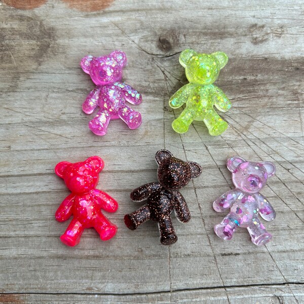 Crock Charms Crock Accesories Resin Shoe Charm Pick your Own Mermaid Tails Teddy Bears Rainbows Hearts Dinosaurs Gift for her Party Favors