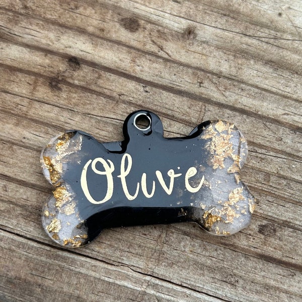 Personalized Resin Dog, Cat, Pet ID Tags, Custom Key Chains