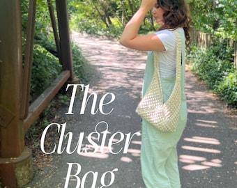 Crochet Shoulder Bag Pattern – Beginner Boho Textured Tote (PDF)