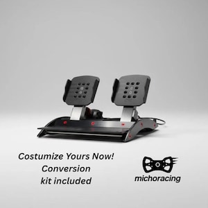 Placas de pedales estilo podio para pedales Fanatec ClubSport V3