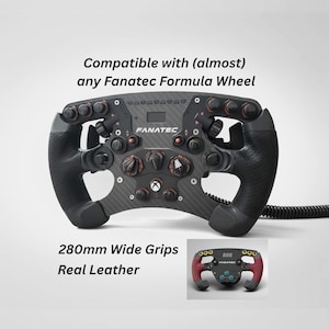 280mm Grips for Fanatec Formula Wheels