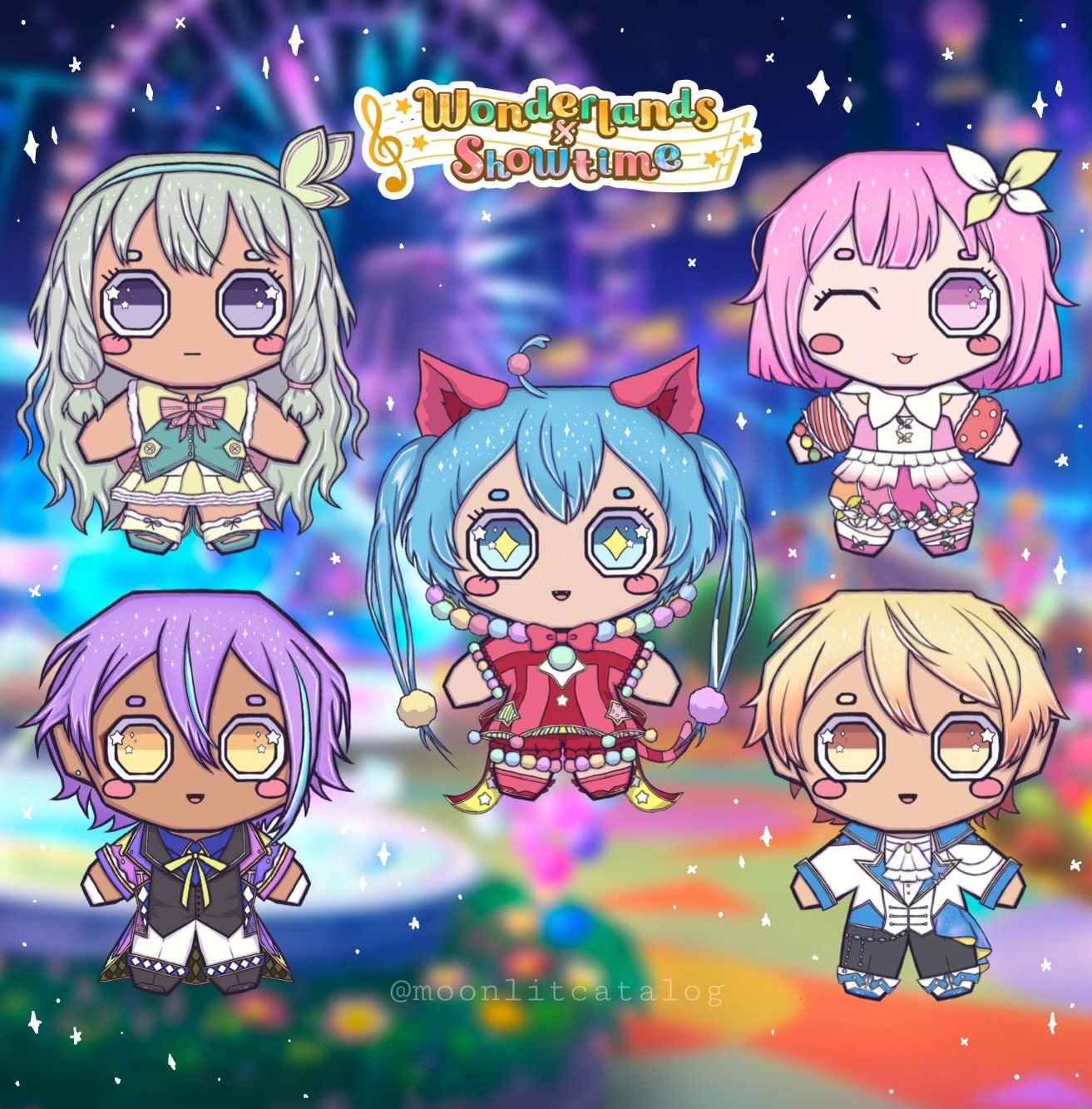 WXS Wonderlandsxshowtime Charms - Etsy