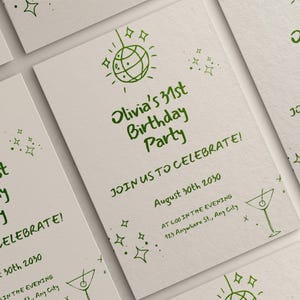Geburtstagskarte, Einladung zum 30. Geburtstag, Einladung zum 31. Geburtstag, bearbeitbare Einladung zur Geburtstagsfeier, Einladung zum 33. Geburtstag, E einladen, 28