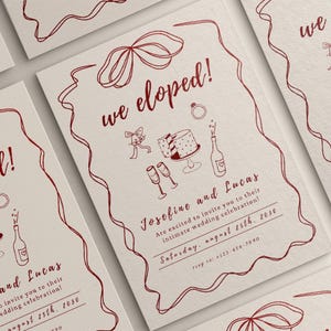 Faire-part de mariage, Rien de spécial juste de l'amour, Faire-part de mariage, Faire-part de mariage, Faire-part de fiançailles pour un mariage intime