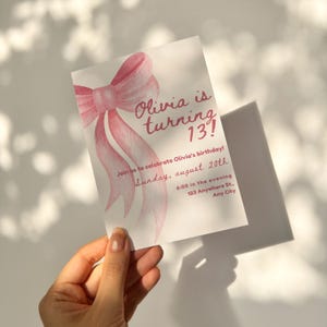 13. Geburtstagseinladung Mädchen, 13. Geburtstagskarte, bearbeitbares Geburtstagsfeier-Einladung, 14., 15., 11., 12., Printable Canva Invite, DIY