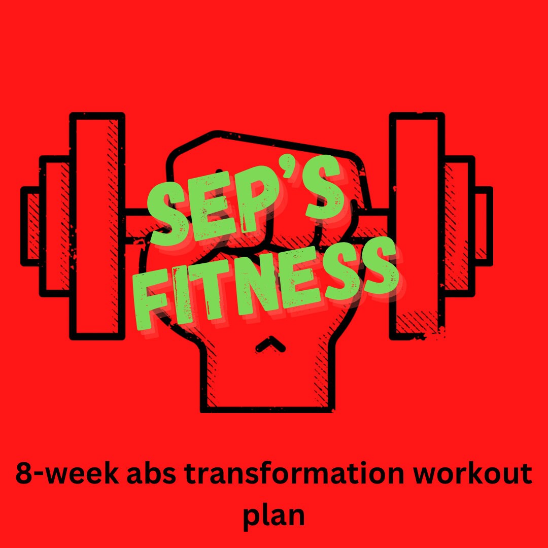 8-week Abs Transformation Workout Plan - Etsy
