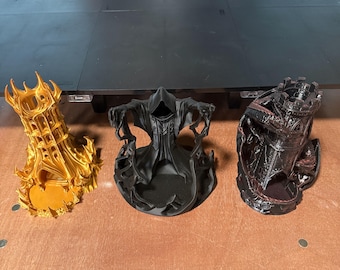3D Printed DnD Dice Towers | Wizard, Dragon Castle & Dark Spire Designs | Tabletop RPG Dice Roller