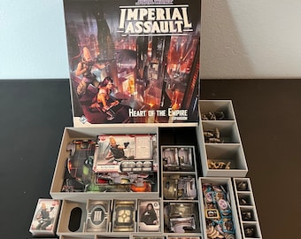 Imperial Assault Heart Of The Empire Boardgame Organizer