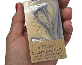 Alpaka Keratin Seife, besonders schonend für die Haut, auch als Duschseife geeignet