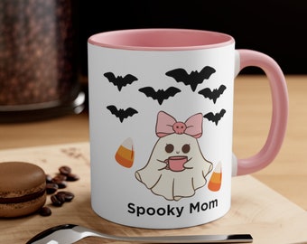 Spooky Mom Coffee Mug, 11oz, Mother's day gift, mom to be gift