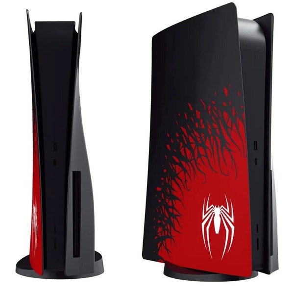 Couvre-plaques pour PS5, plaque de rechange anti-rayures pour Spider-Man 2