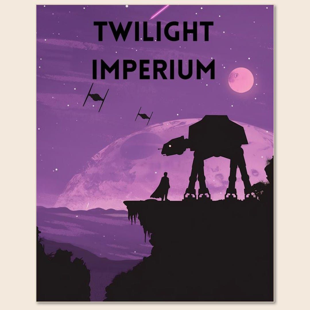 Twilight Imperium Board Game, Downloadable Print, Boardgame Poster ...