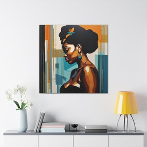 Beautiful Black Woman, African American Art