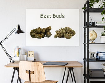 Best Buds - Glossy Poster - 4 Sizes to choose from