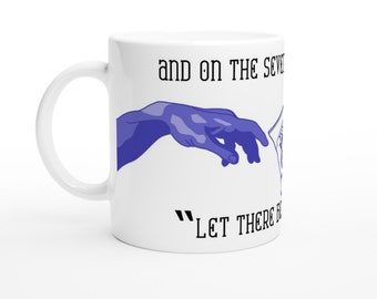 Let there be scampi fries - White 11oz Ceramic Mug