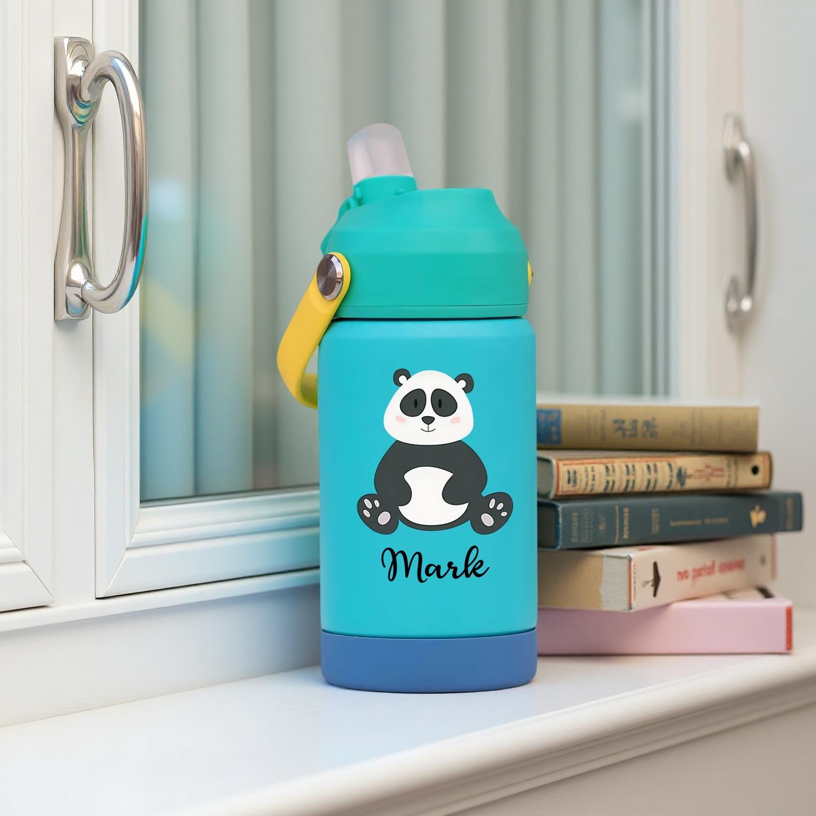Personalized Kids Water Bottle: Laser Engraved Stainless Steel Tumbler ...