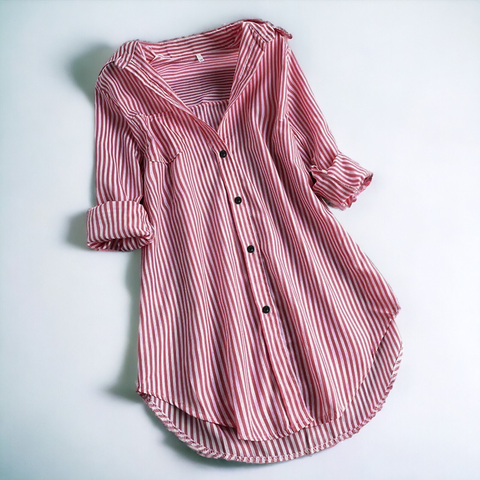 Striped Chic Long Tunic