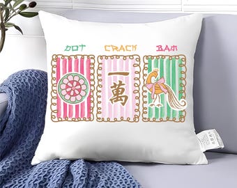 Mahjong Dot Crack Bam PNG Set | Hand-Drawn Pastel Mahjong Clipart(Digital Download)