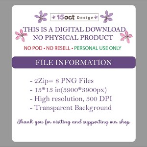 Mahjong Queen Clipart: Watercolor Peacock with Floral Mahjong Tiles (8 PNG Files, 3 Quotes) image 15
