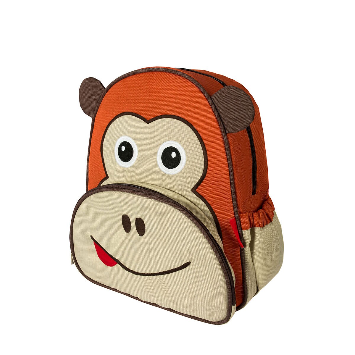 3D MONKEY FIGURE School Backpack 3'set (backpack - Pencil Case - Bread ...