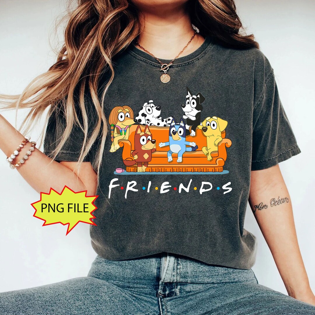 Bluey Friends Png, Bluey The Eras Tour Png, Midnights Bluey Friends Png ...