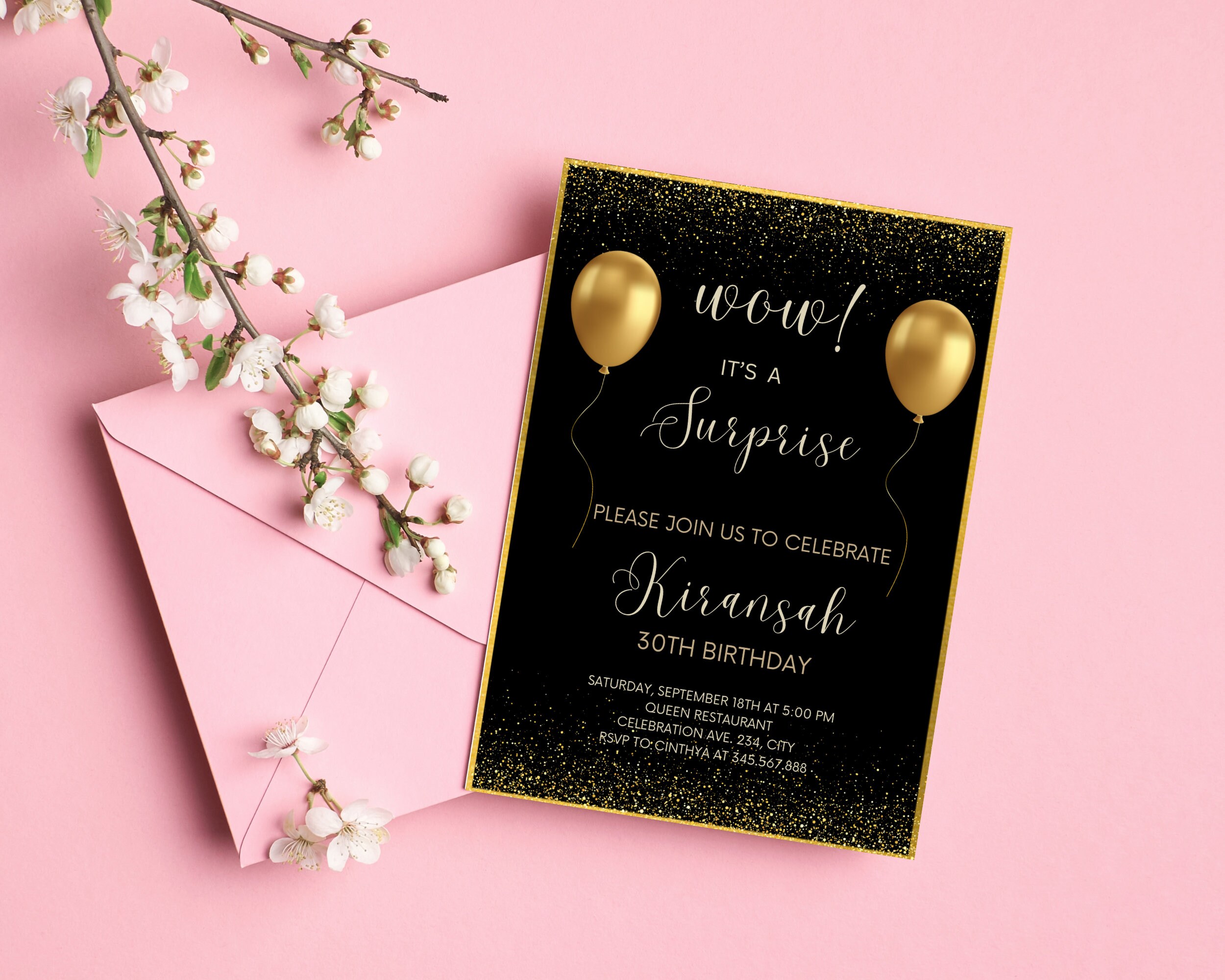 classy happy birthday card Images High Quality Grahic Black Gold Elegant Happy Birthday Card, Stylish Greeting Card, Luxury ...