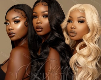 Hair Website Stock Photos, Hair Website Models, Black Woman Stock Photos, Stock Photos for Hair Business, Hair Model Images