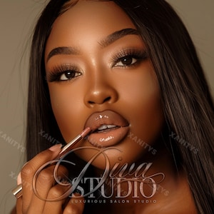 Cosmetica Website Model Foto&#39;s, Lipgloss Website Model, Schoonheid Stock Foto&#39;s, Make-up Website Model, Make-up Artiest Branding