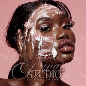 Skincare Website Stock Photos, Skincare models for Skincare Website, Models for Skincare banners, Spa Esthetician Skin care business model
